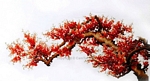 CT-HH-126 NET DEP MUA XUAN - BEAUTY OF SPRING (tree relief) 30x 54 in - USD 1650