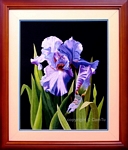 CT-HH-416 LAN TIM MOT HOA - PURPLE ORCHID 20x16 in - USD 261