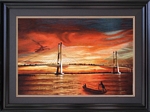 CT-HC-417 CAU MY THUAN - MY THUAN BRIDGE 16x24 in - USD 817