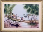 CT-HC-443 CAU TRE - BAMBOO BRIDGE 16x24 in - USD 434