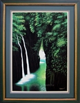 CT-HC-7 DOI BO CO TICH - SYMPHONY IN GREEN 30x24 in - USD 1913