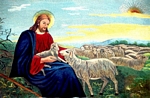 CT-HP-234 CHUA CHAN CHIEN - CHRIST, THE SHEPHERD 18x24 in - USD 504